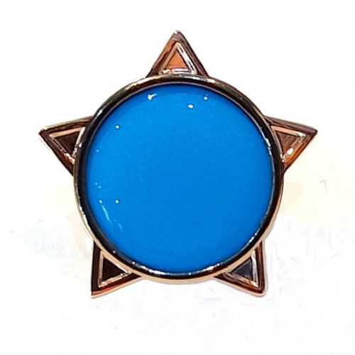 Sky Blue star badge